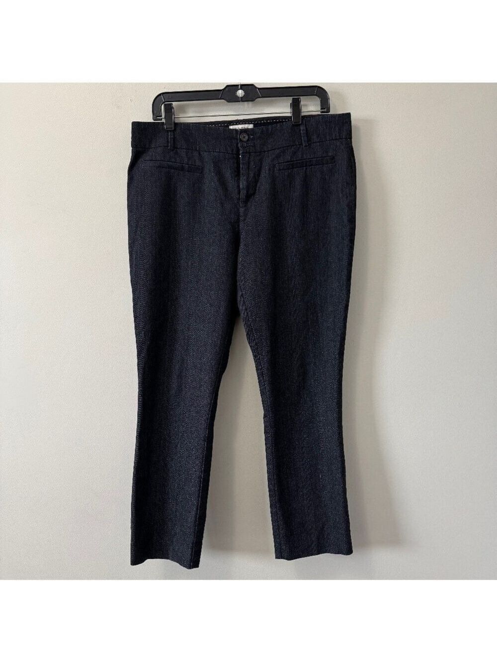 Anthropologie The Essential Slim Cropped Pants Size 10